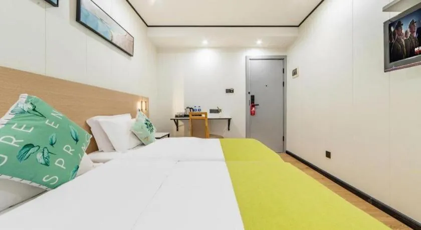 Bed in Xinghe Xinfeng Hotel Railway Station & Bus Station Branch