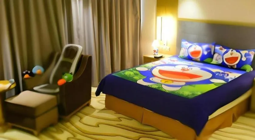 Bed in Fuzhou Fliport Garden Hotel