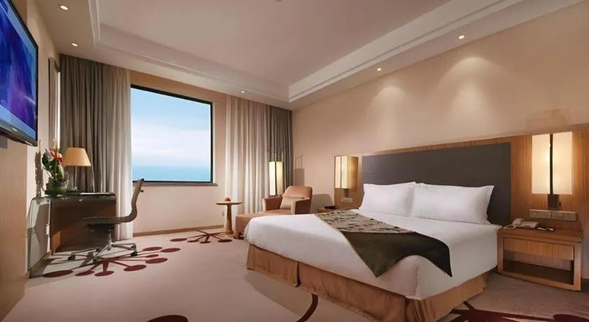 Bed in Fuzhou Fliport Garden Hotel