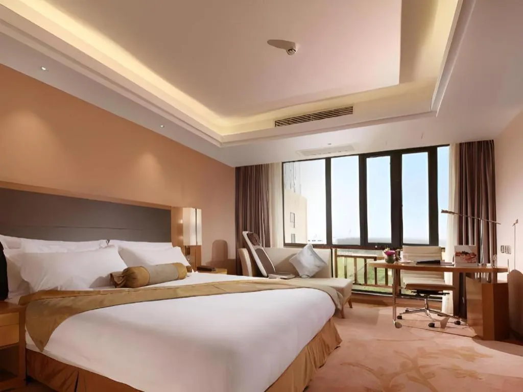 Bed in Fuzhou Fliport Garden Hotel