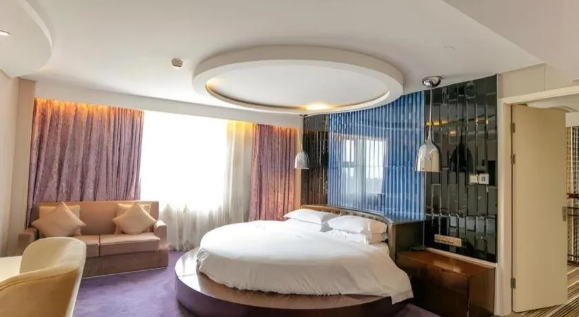 Bed in Fuzhou Fliport Garden Hotel