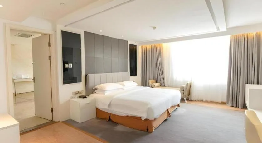 Bed in Fuzhou Fliport Garden Hotel
