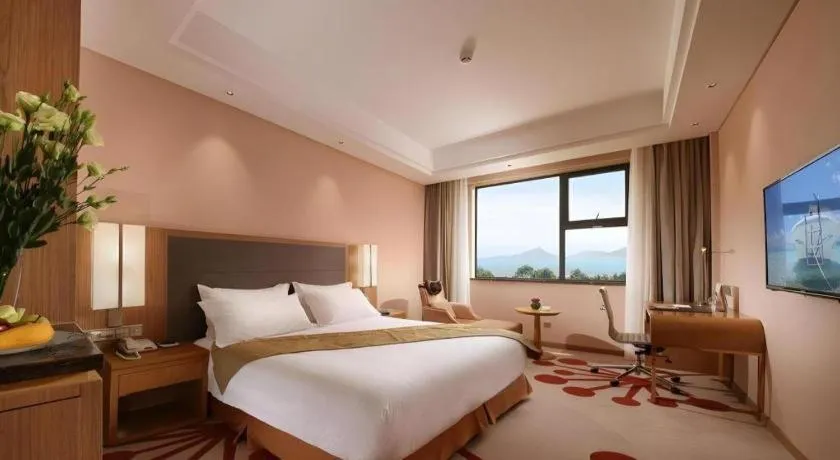 Bed in Fuzhou Fliport Garden Hotel