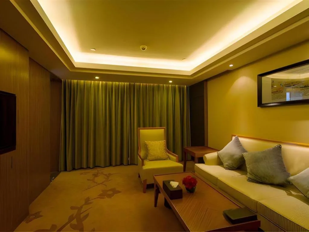 Bed in Fuzhou Fliport Garden Hotel