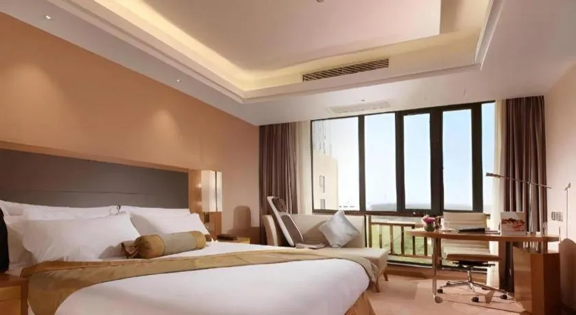 Bed in Fuzhou Fliport Garden Hotel