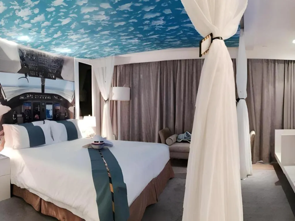 Bed in Fuzhou Fliport Garden Hotel