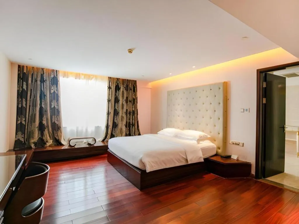 Bed in Fuzhou Fliport Garden Hotel