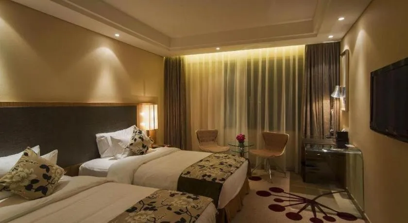 Bed in Fuzhou Fliport Garden Hotel