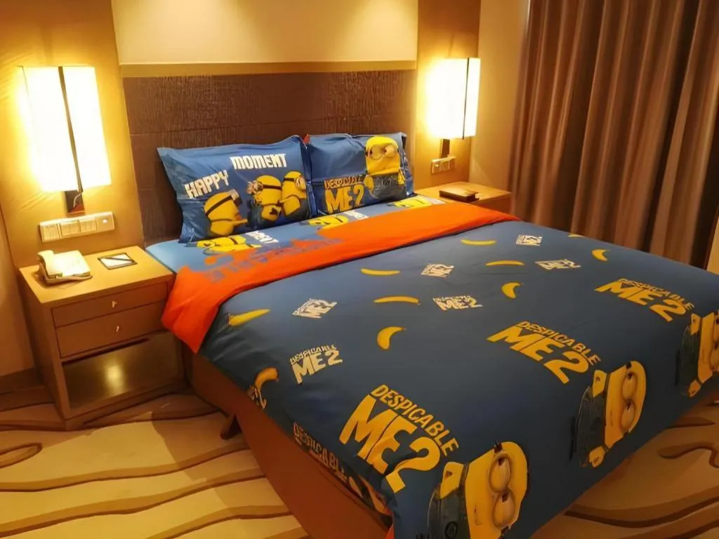Bed in Fuzhou Fliport Garden Hotel