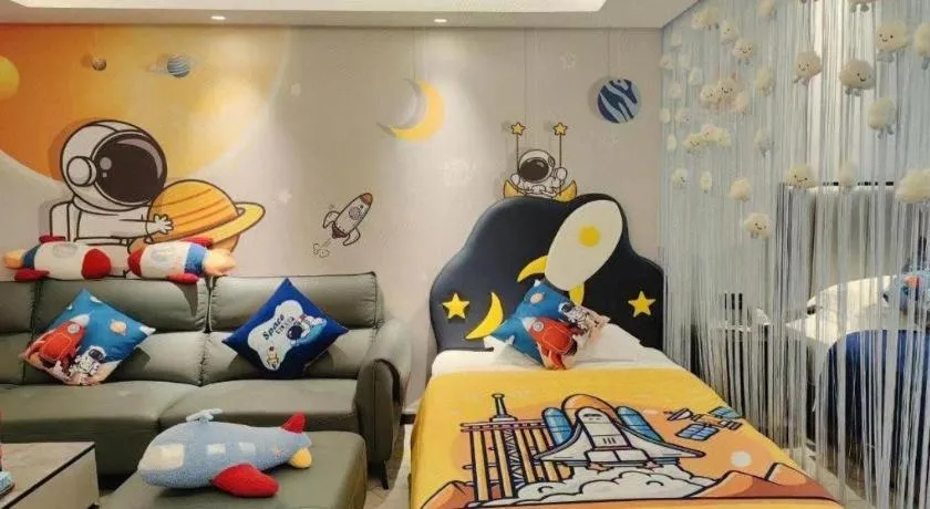 Bed in Changsha Jasmine International Hotel