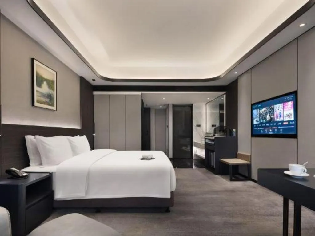 Bed in Changsha Jasmine International Hotel