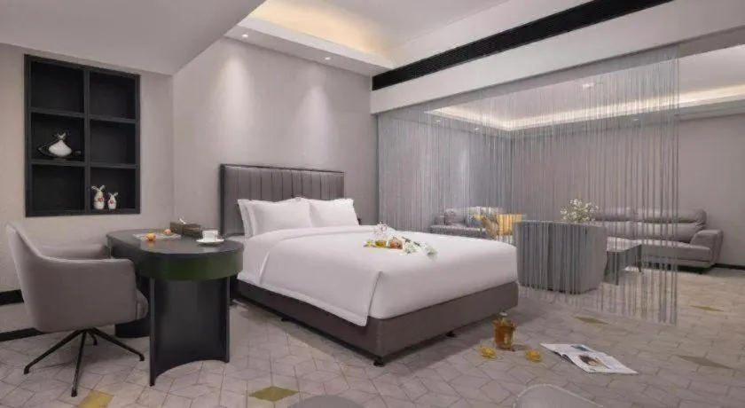 Bed in Changsha Jasmine International Hotel