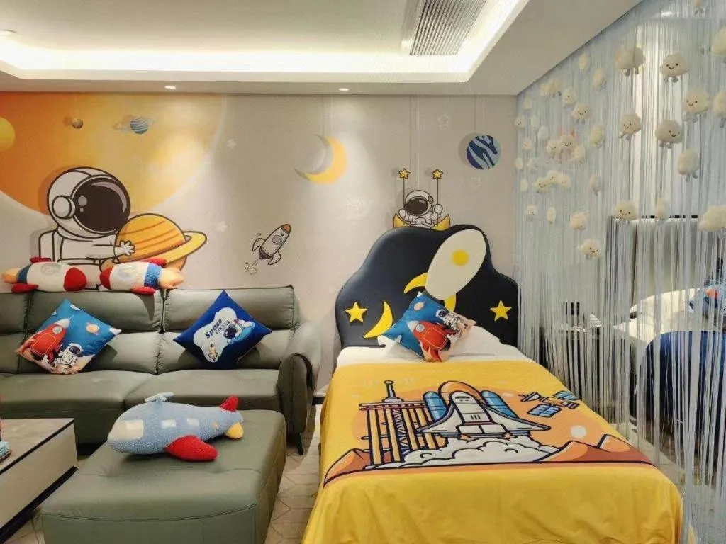 Bed in Changsha Jasmine International Hotel