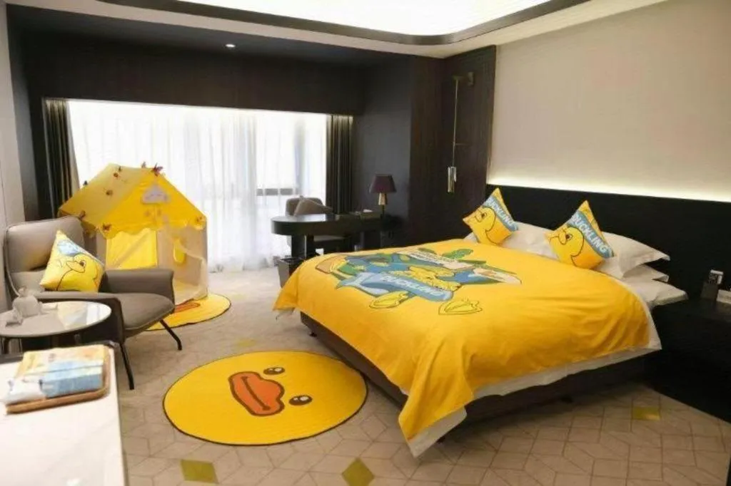 Bed in Changsha Jasmine International Hotel