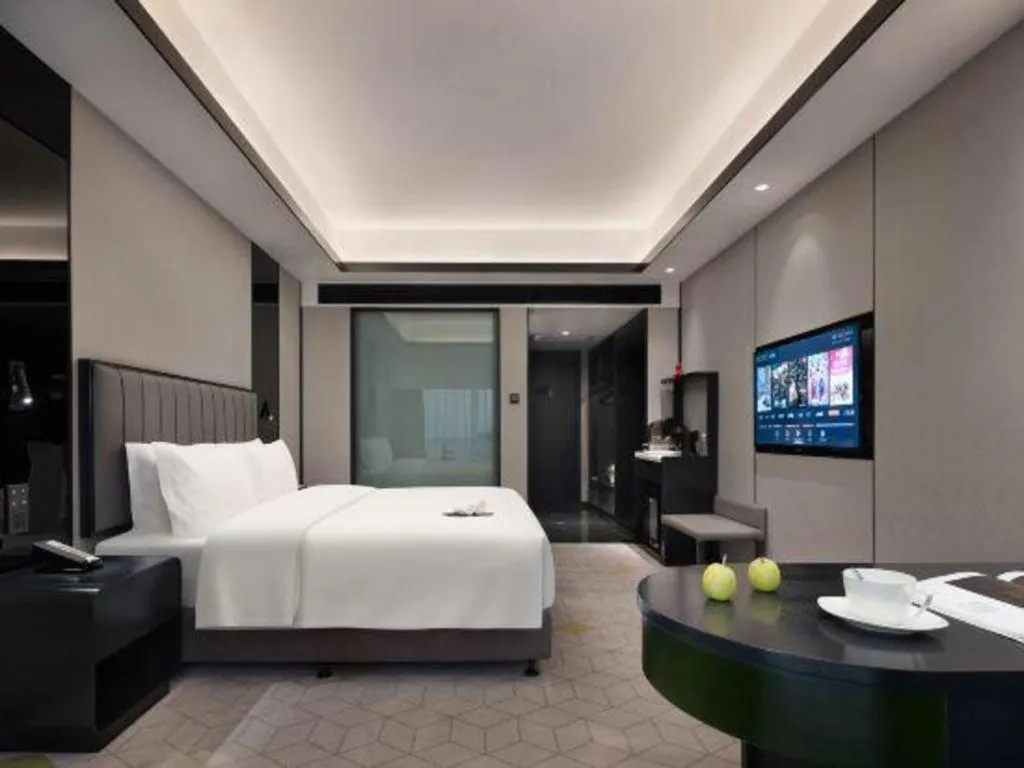 Bed in Changsha Jasmine International Hotel