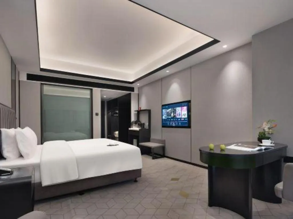 Bed in Changsha Jasmine International Hotel