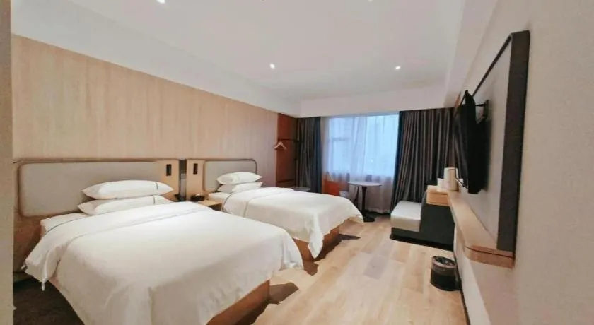 Bed in City Comfort Inn Guangzhou Jiaokou Metro Station