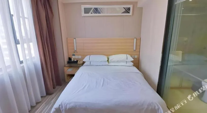 Bed in City Comfort Inn Guangzhou Jiaokou Metro Station