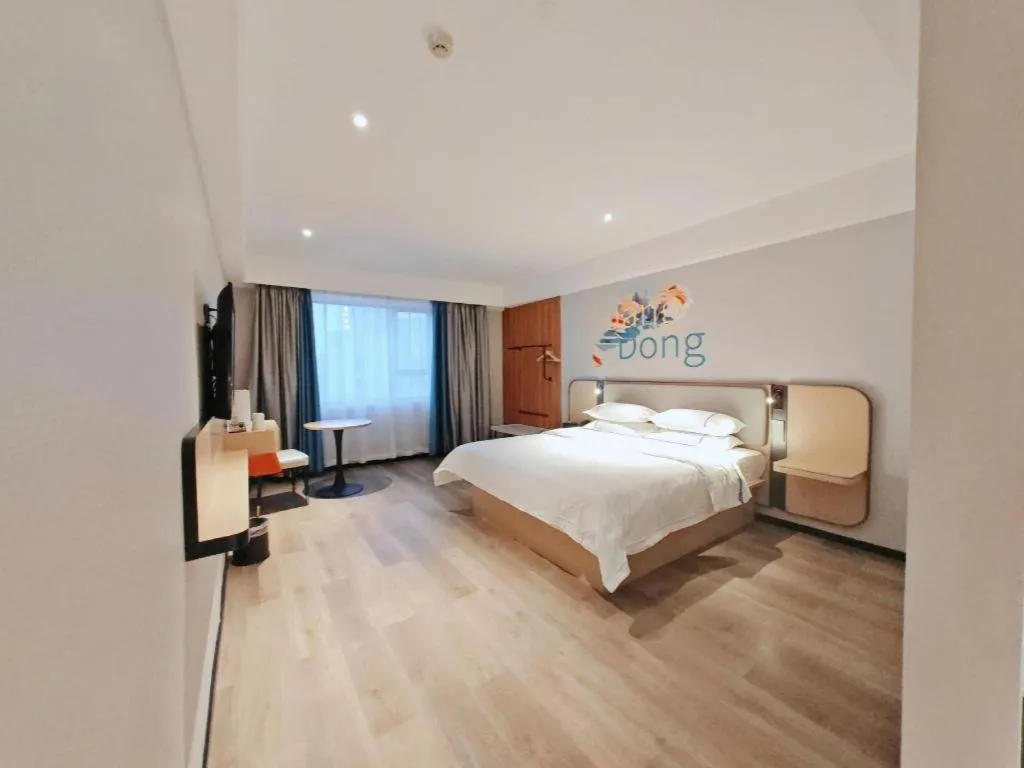 Bed in City Comfort Inn Guangzhou Jiaokou Metro Station