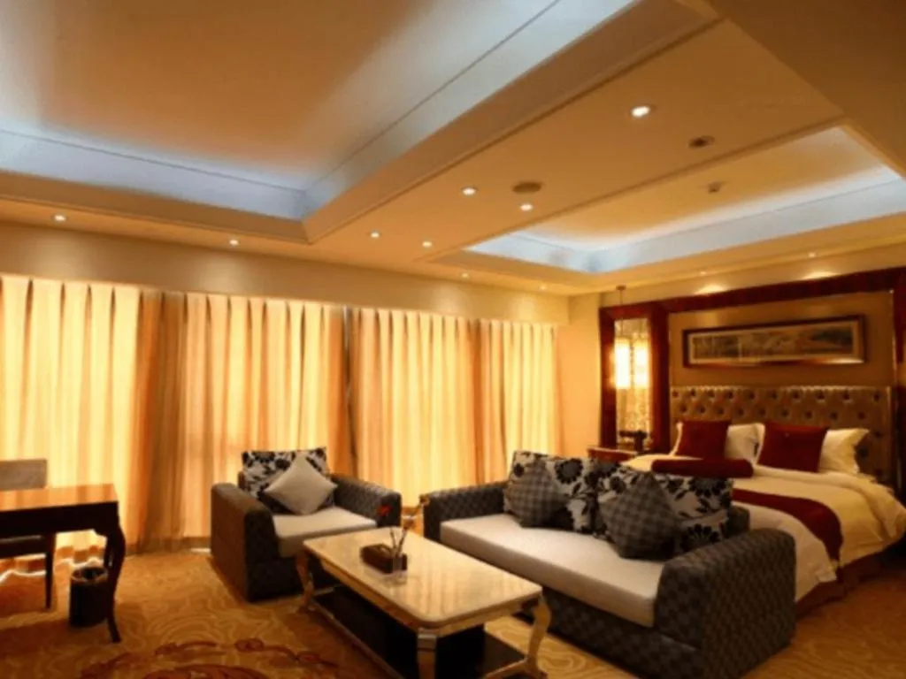 Bed in Inner Mongolia Hotel Forbidden City