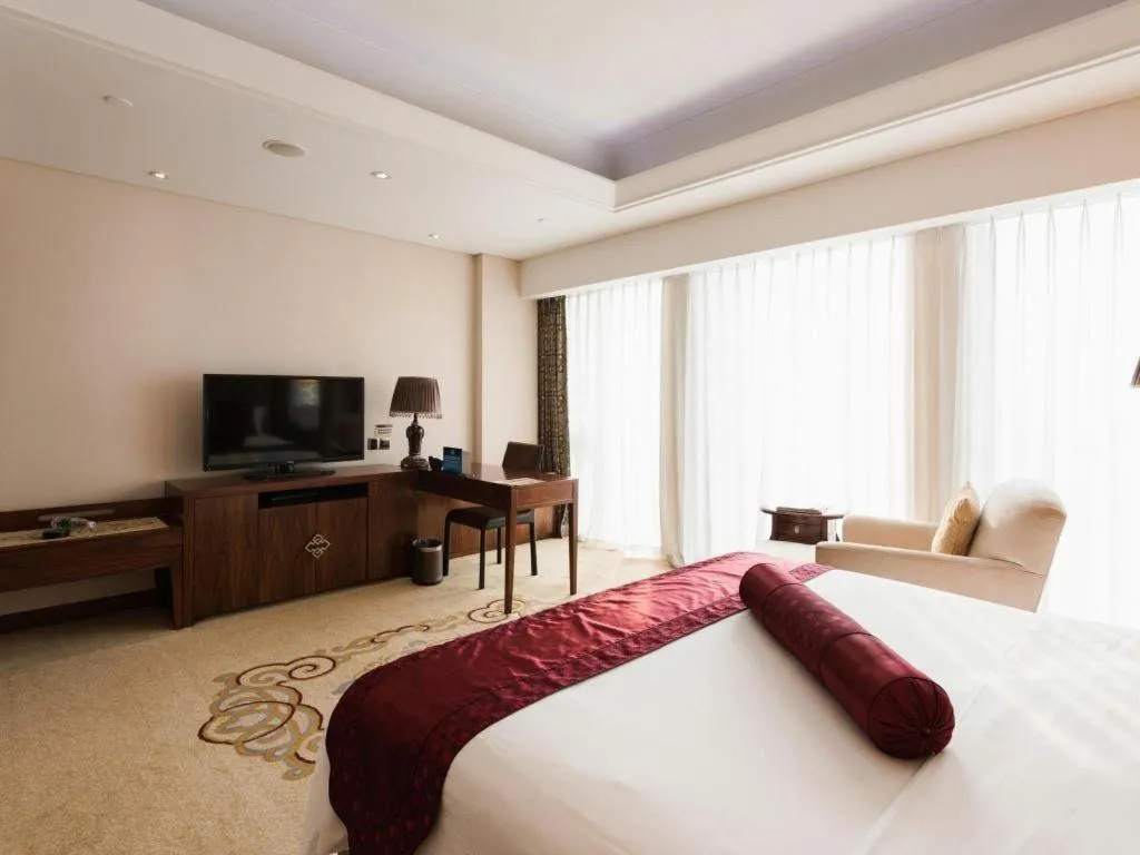 Bed in Inner Mongolia Hotel Forbidden City