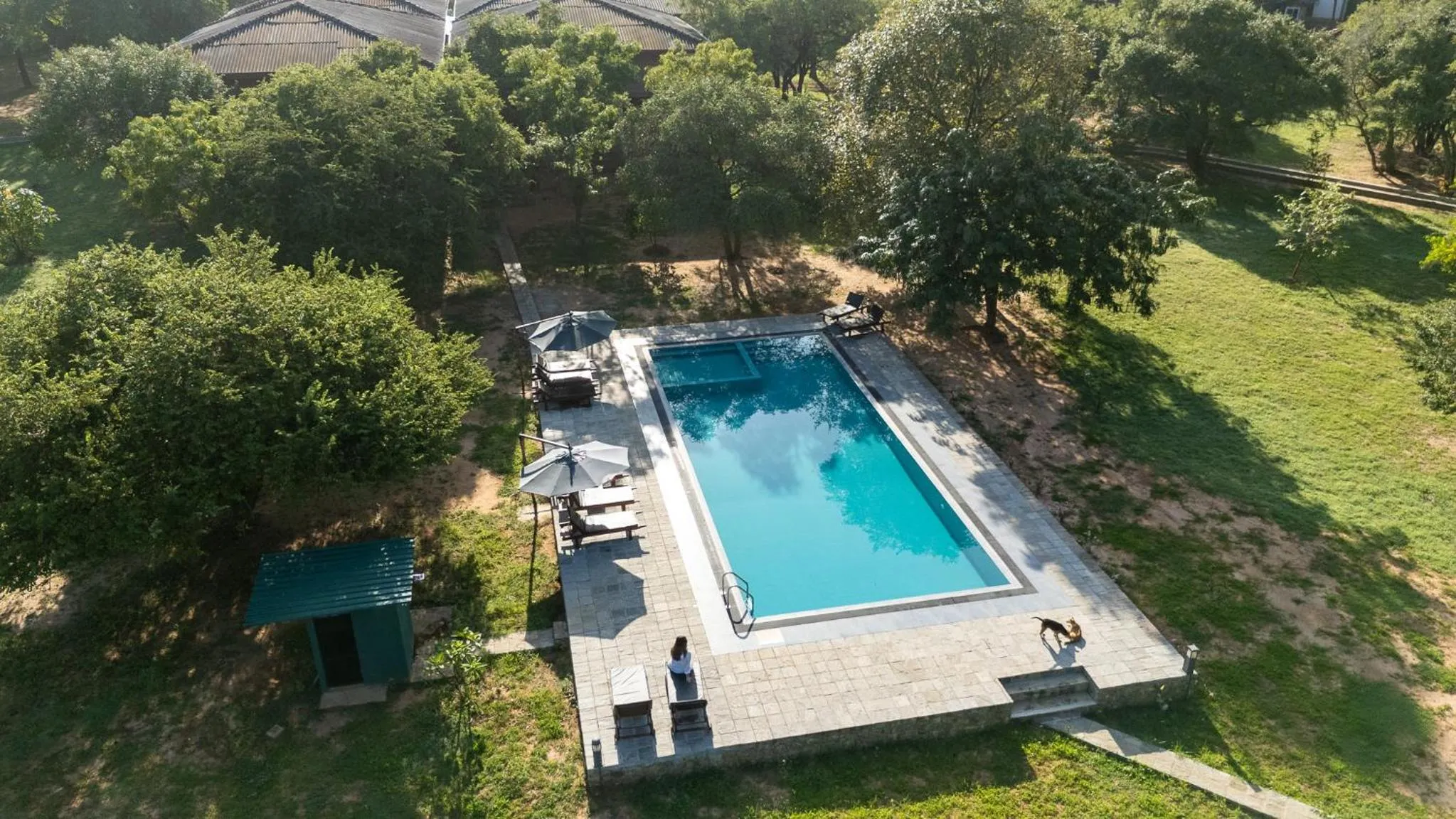 Swimming pool in Pothana Village