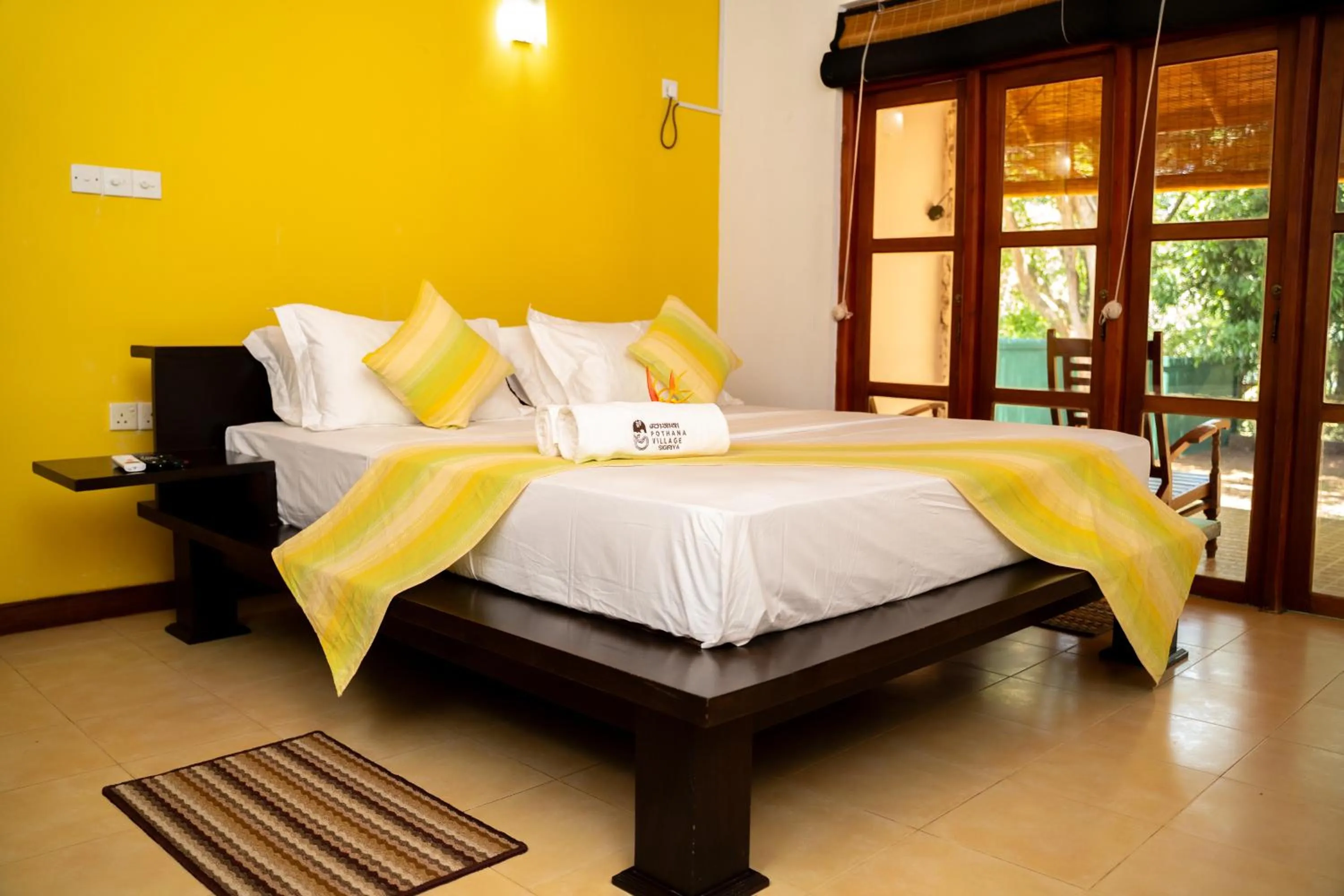 Bedroom, Bed in Pothana Village