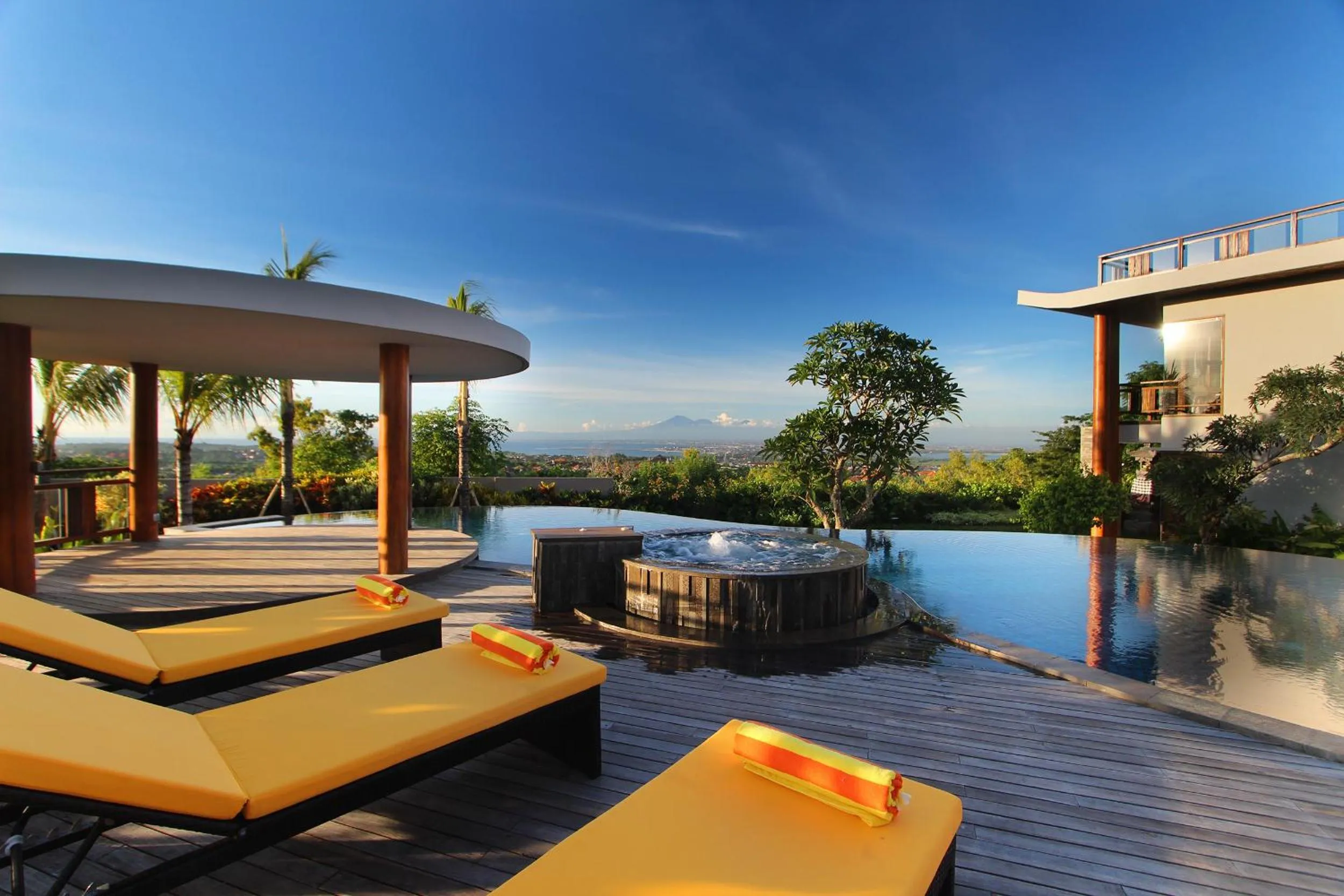 Pool view in Casa Bonita Villa Bali
