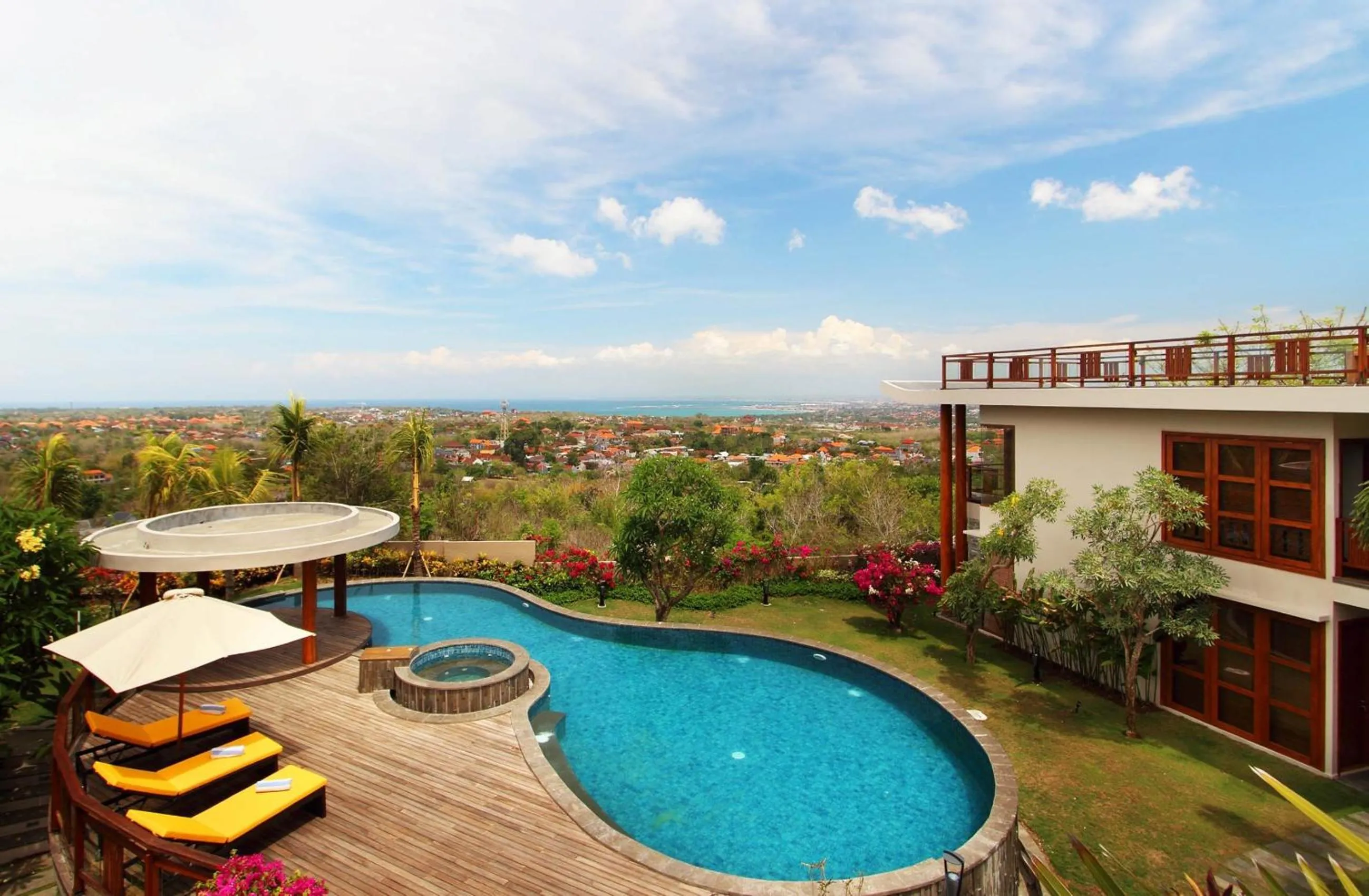 Facade/entrance in Casa Bonita Villa Bali