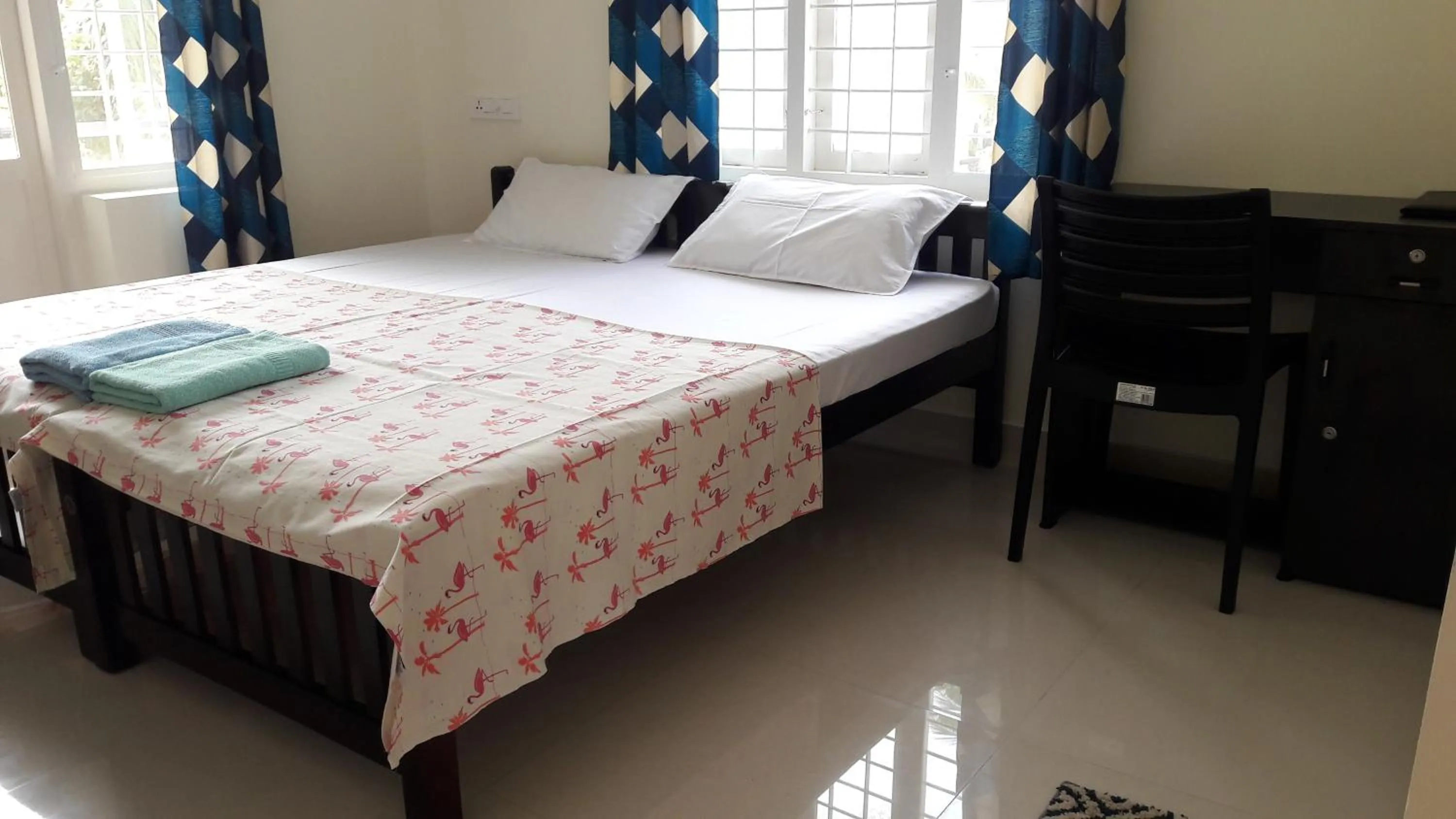 Bed in The Pod Cochin Homestay