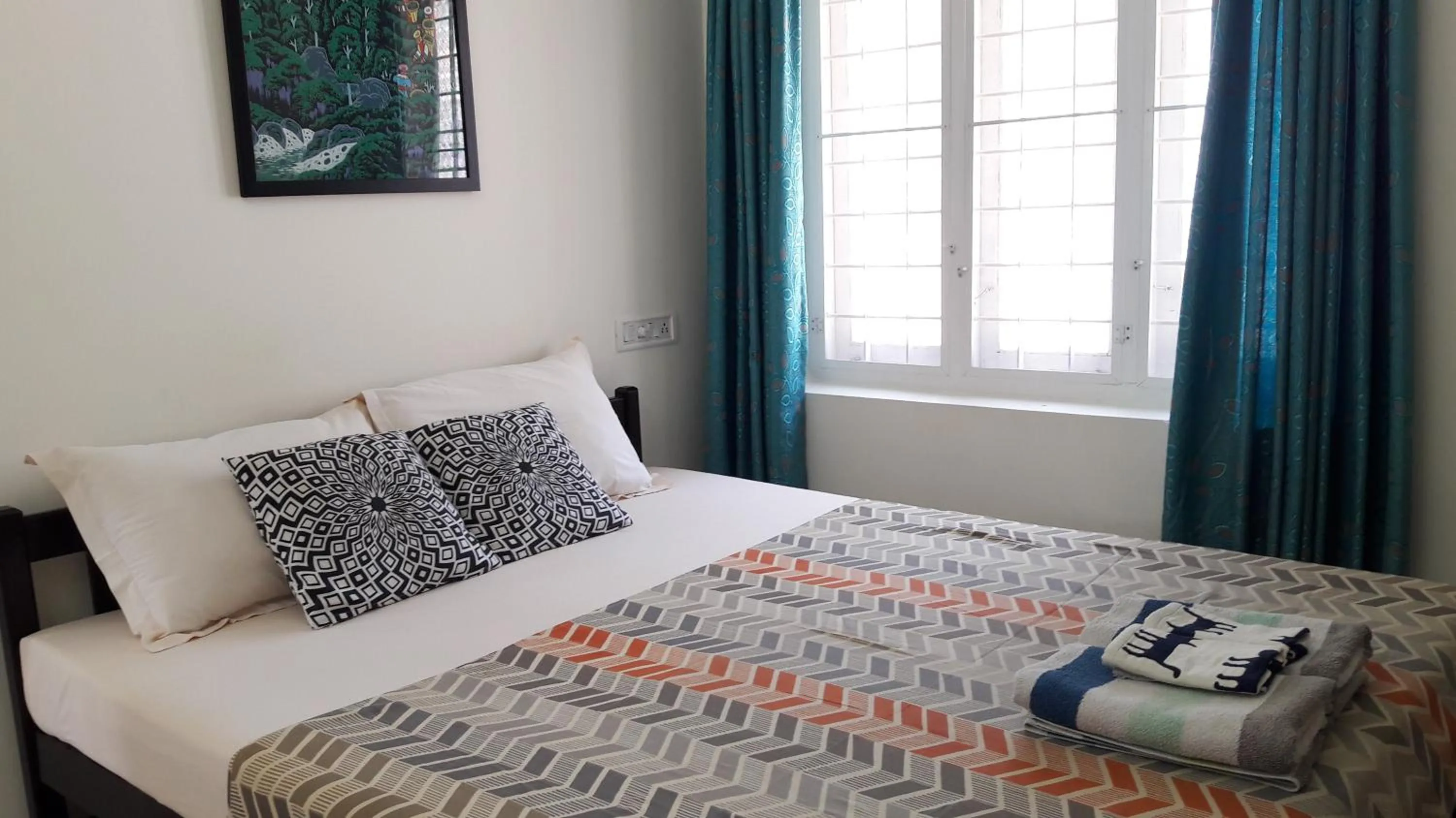 Bed in The Pod Cochin Homestay