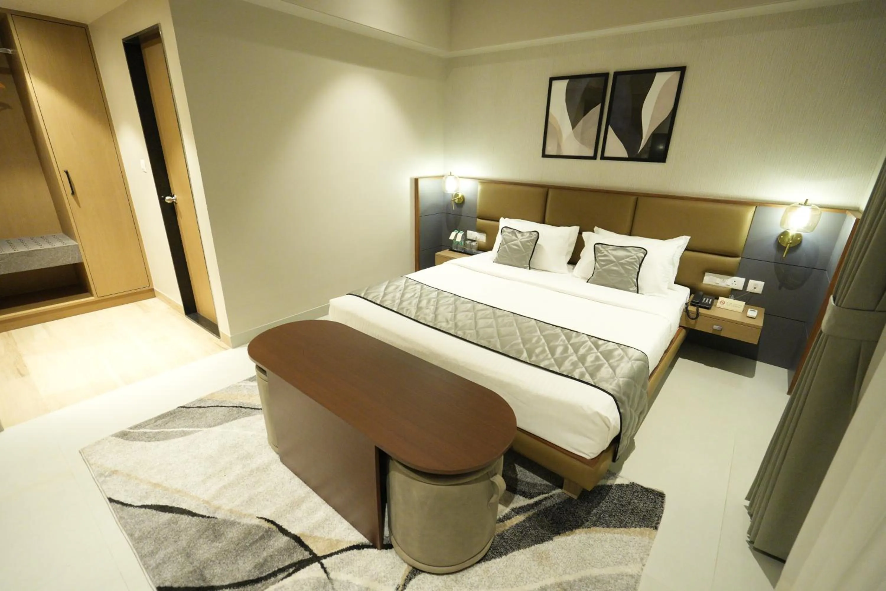 Bed in SIVANTA by BOMBAY GROUP OF HOTELS NAGPUR