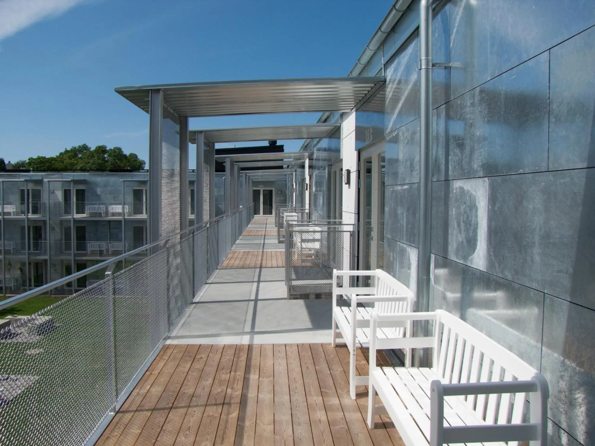 Facade/entrance in Kolgården - Visby Lägenhetshotell