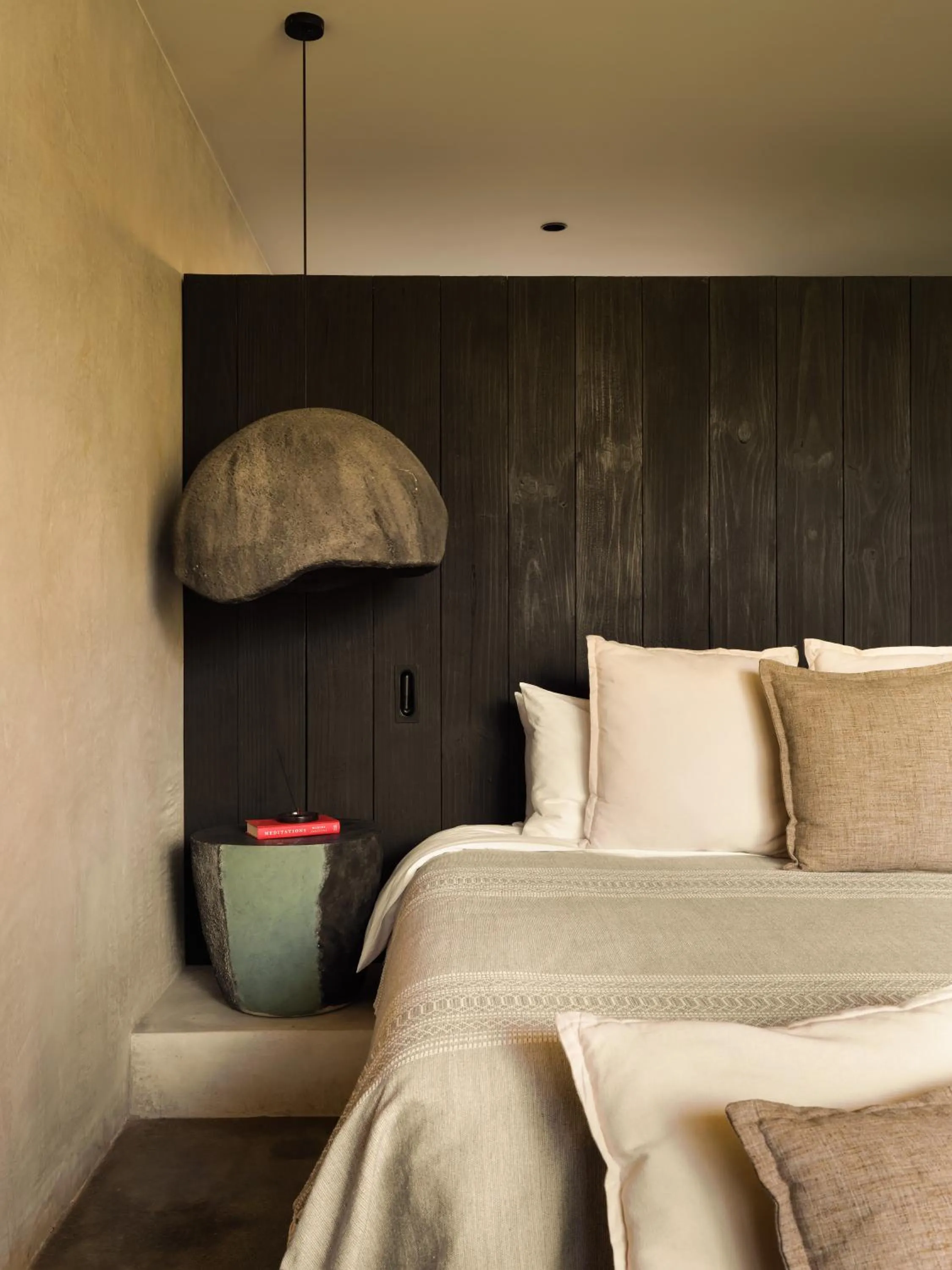 Bed in Esh Hotel & Spa, a member of Design Hotels