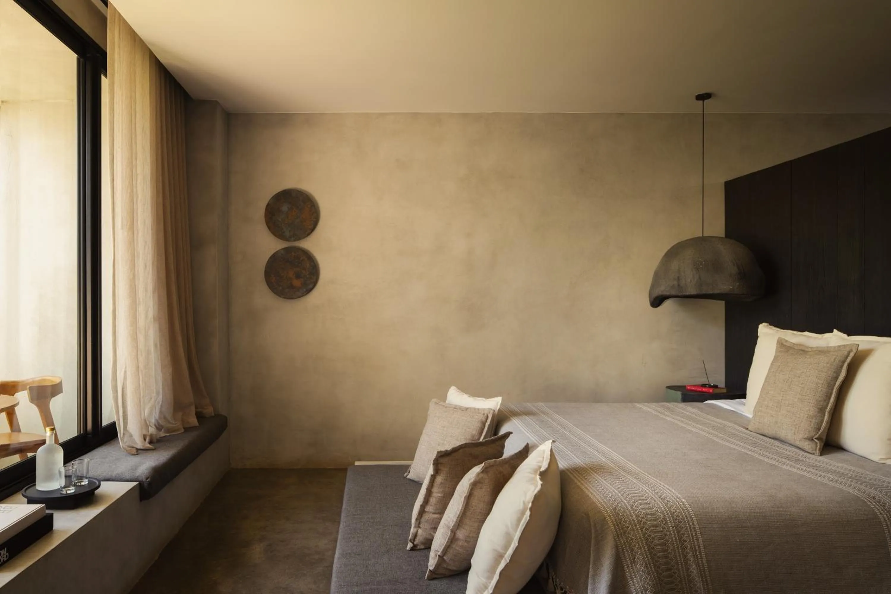 Bed in Esh Hotel & Spa, a member of Design Hotels