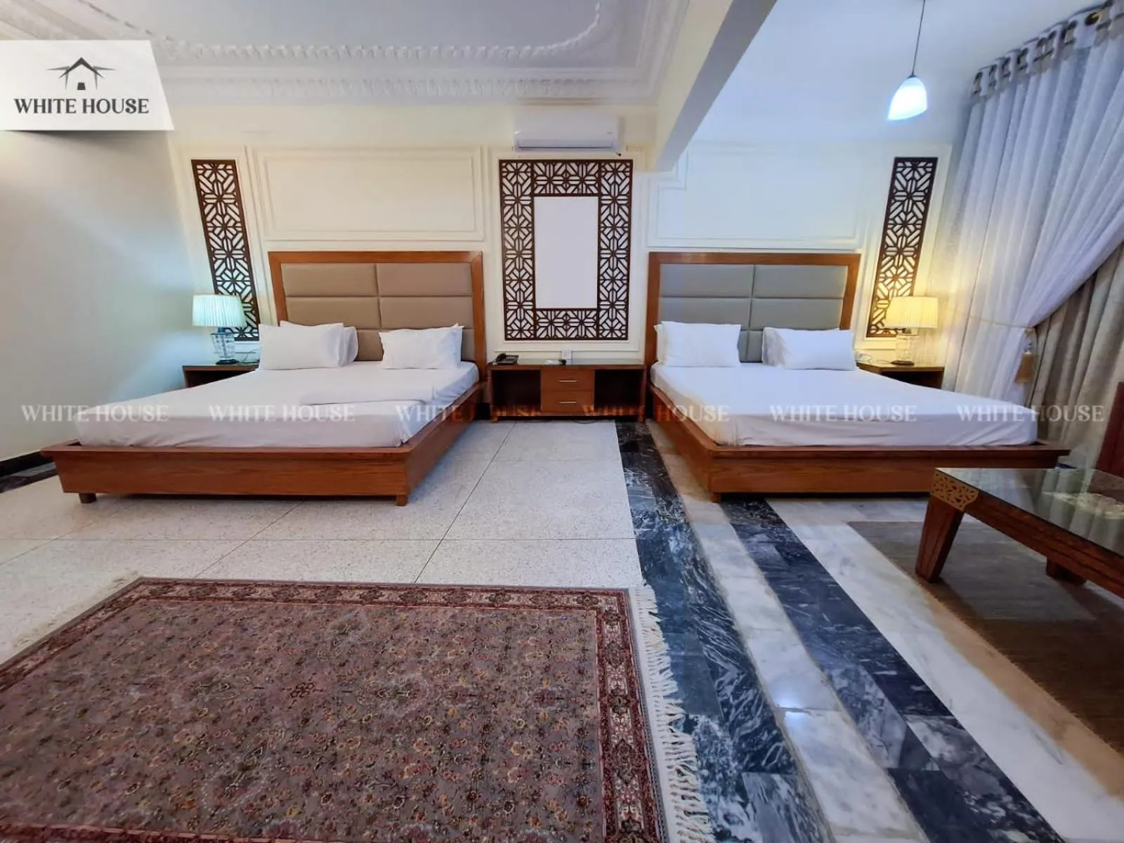 Bed in White House Karachi