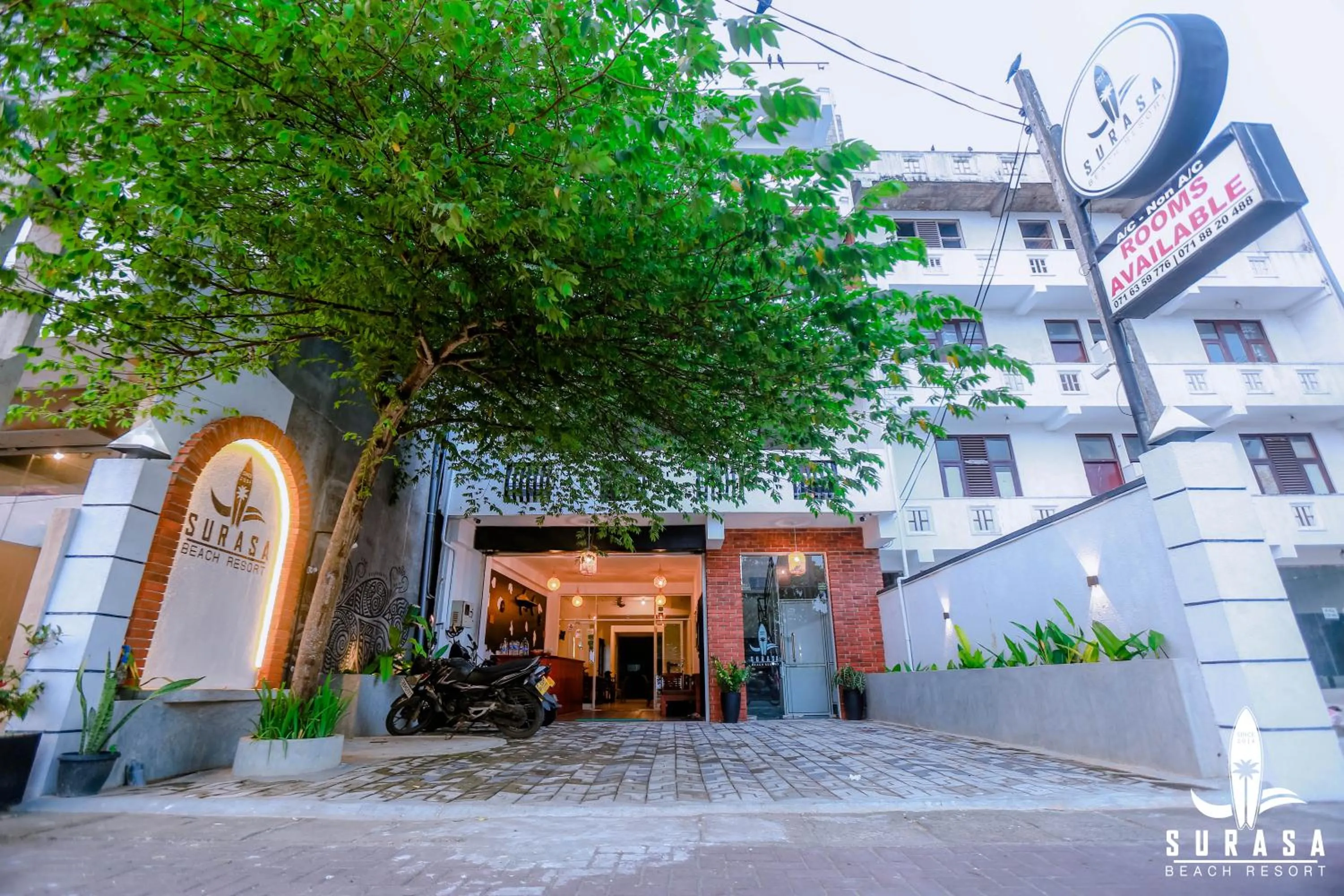 Property building in Surasa Beach Resort