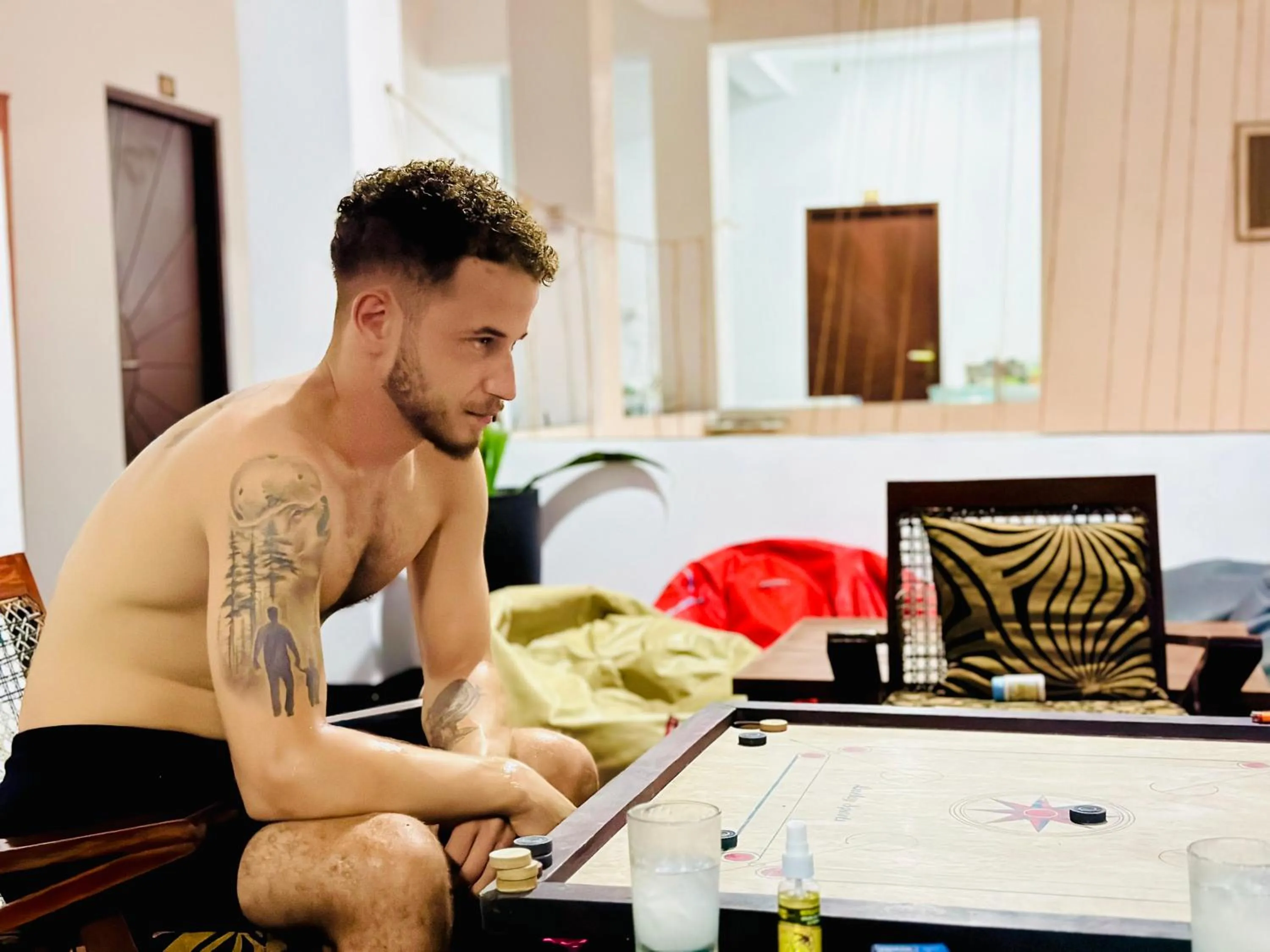 Game Room in Surasa Beach Resort