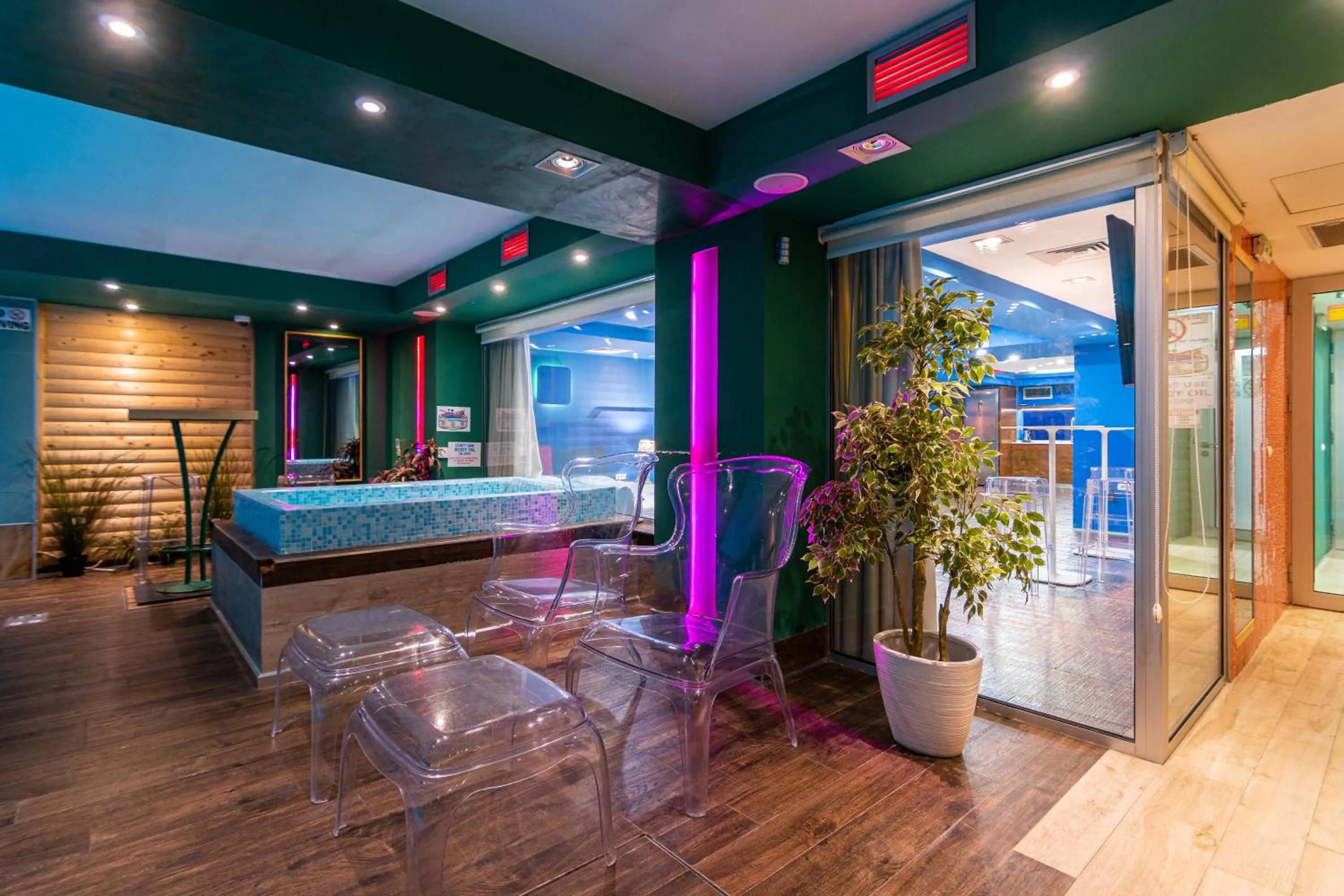 Swimming pool in Joan Apartments & Spa