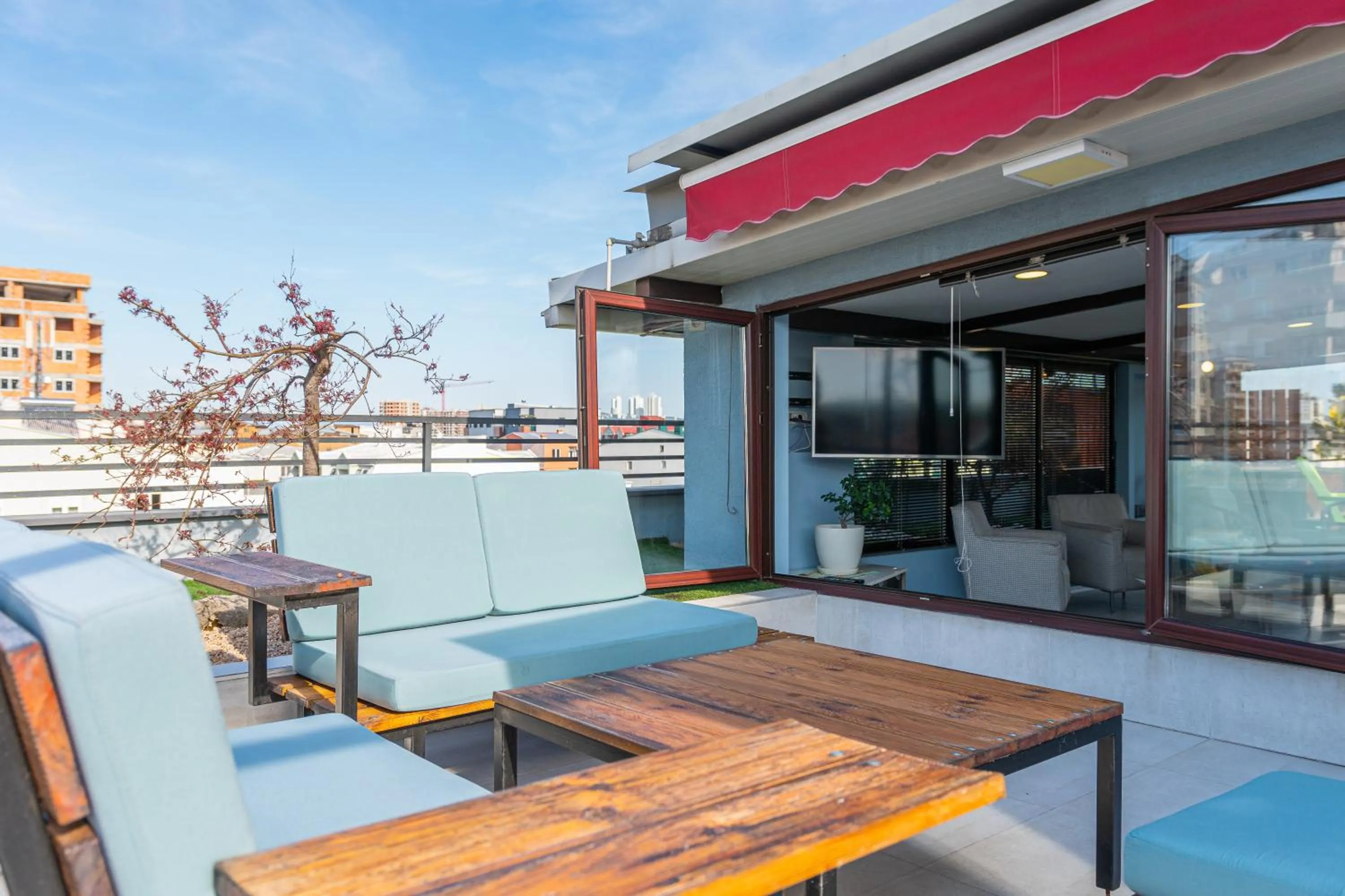 Balcony/Terrace in Joan Apartments & Spa