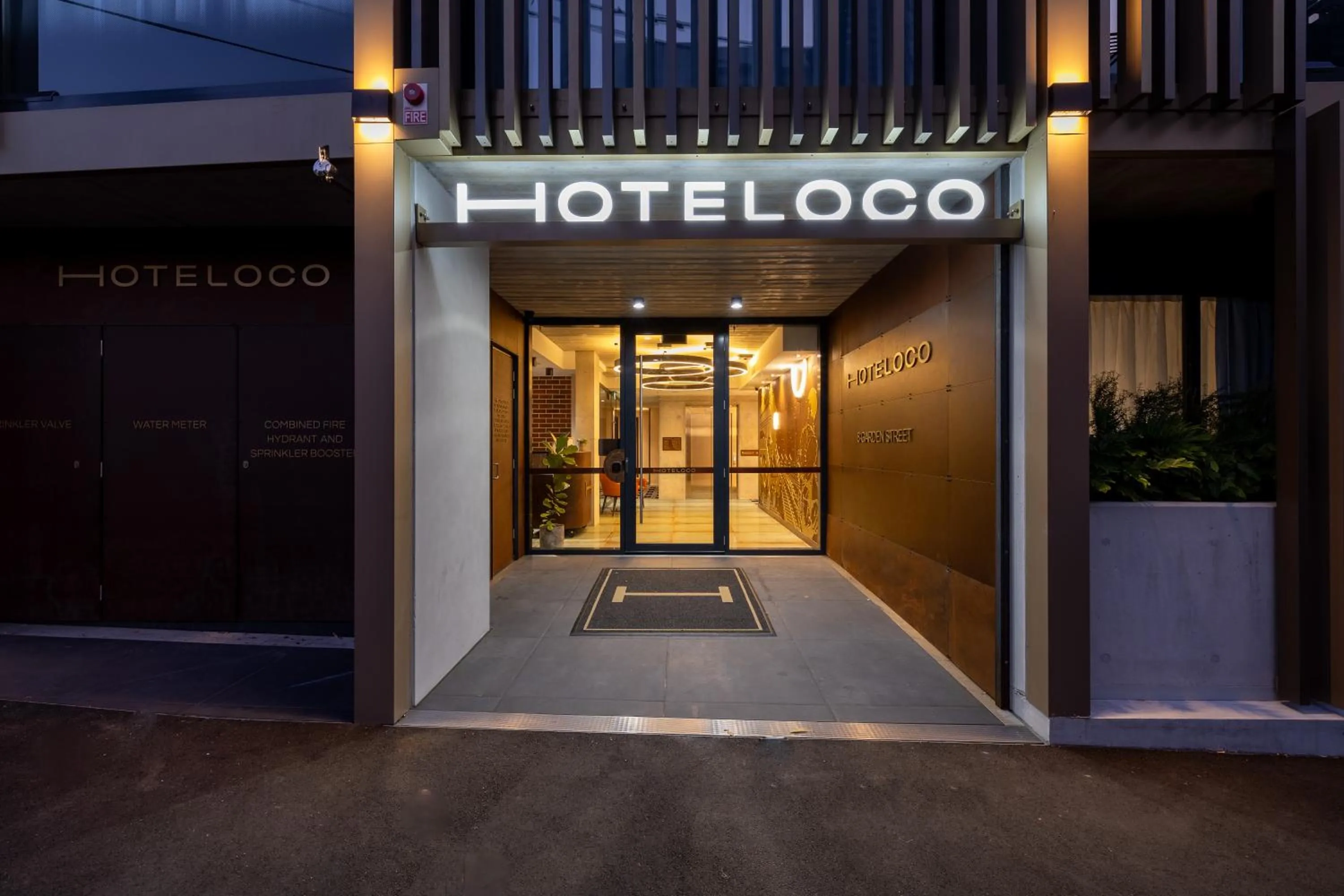 Facade/entrance in Hoteloco