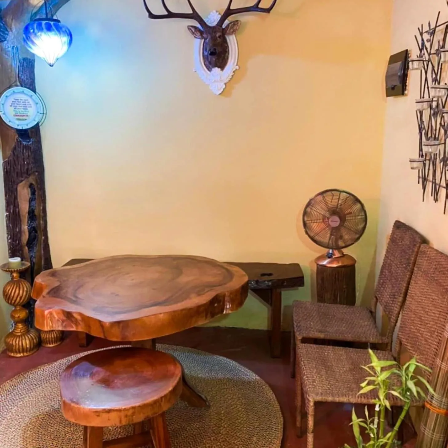 Seating area in Serenity Farm and Resort by Hiverooms