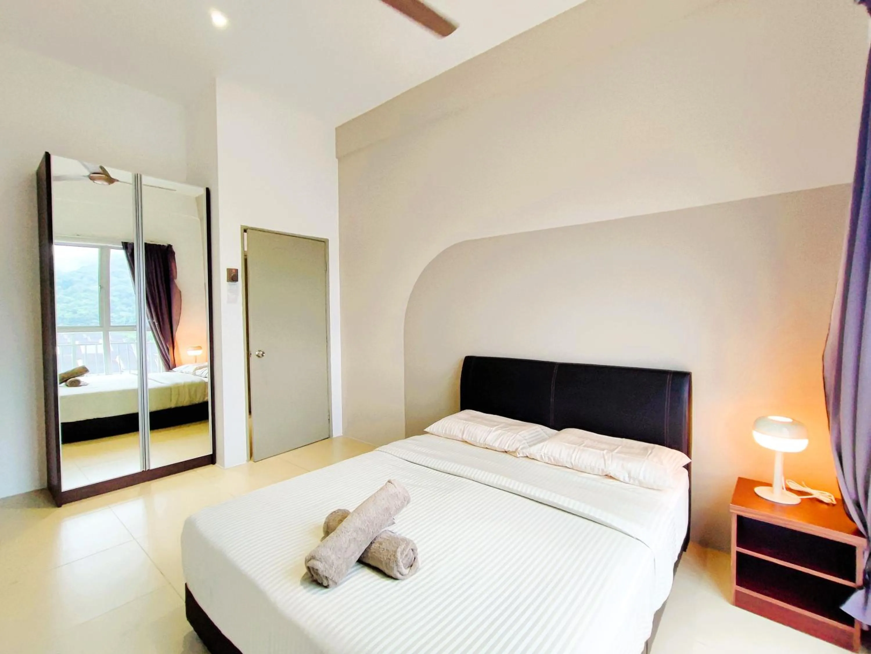 Bed in Somer GoldenHills Cameron Highlands Free Wi-Fi