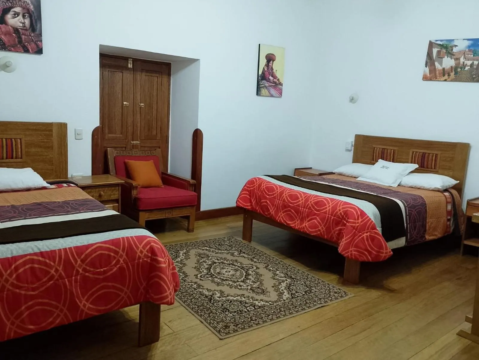 Bed in Casa San Pedro Cusco