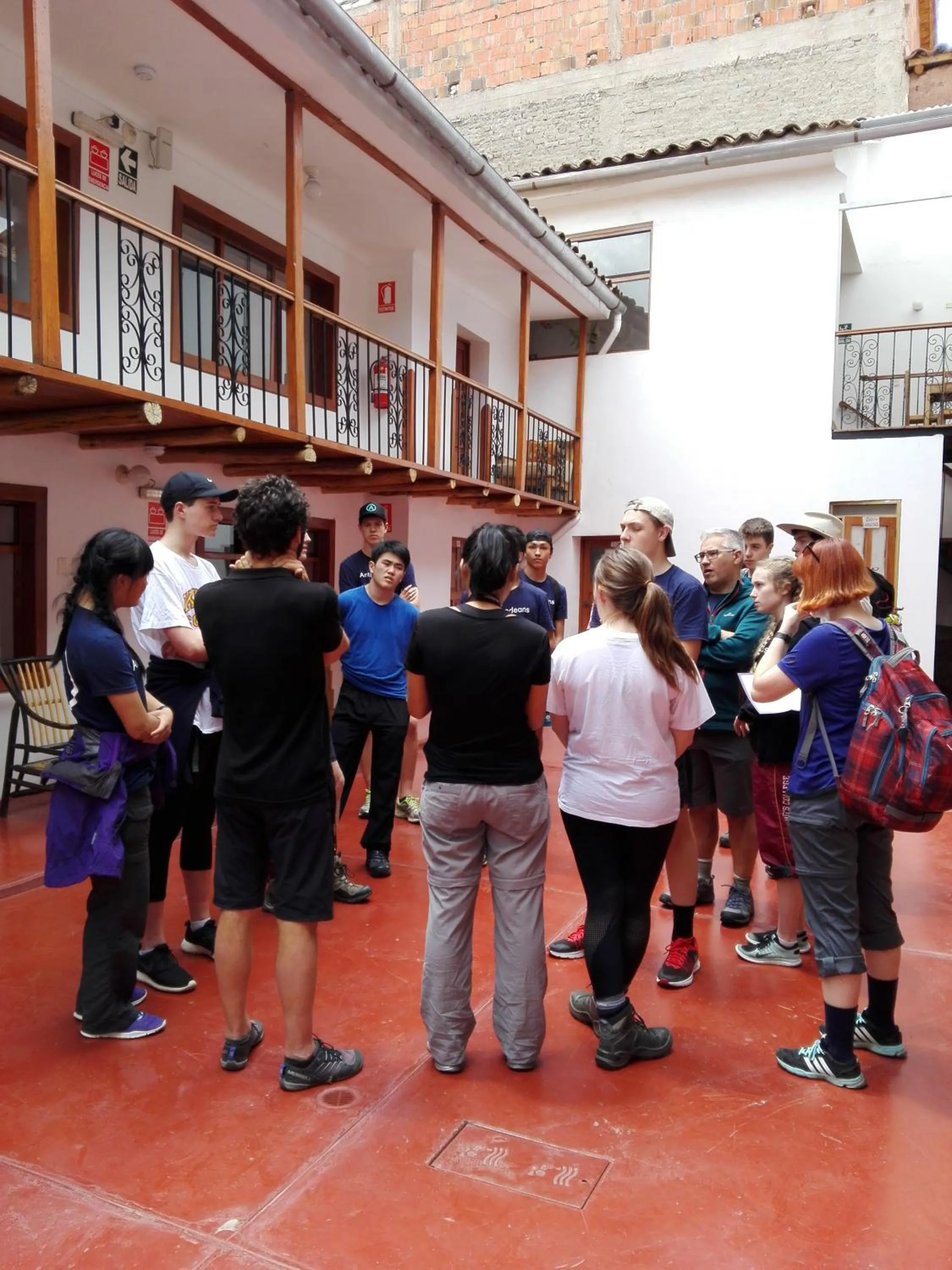 Patio in Casa San Pedro Cusco