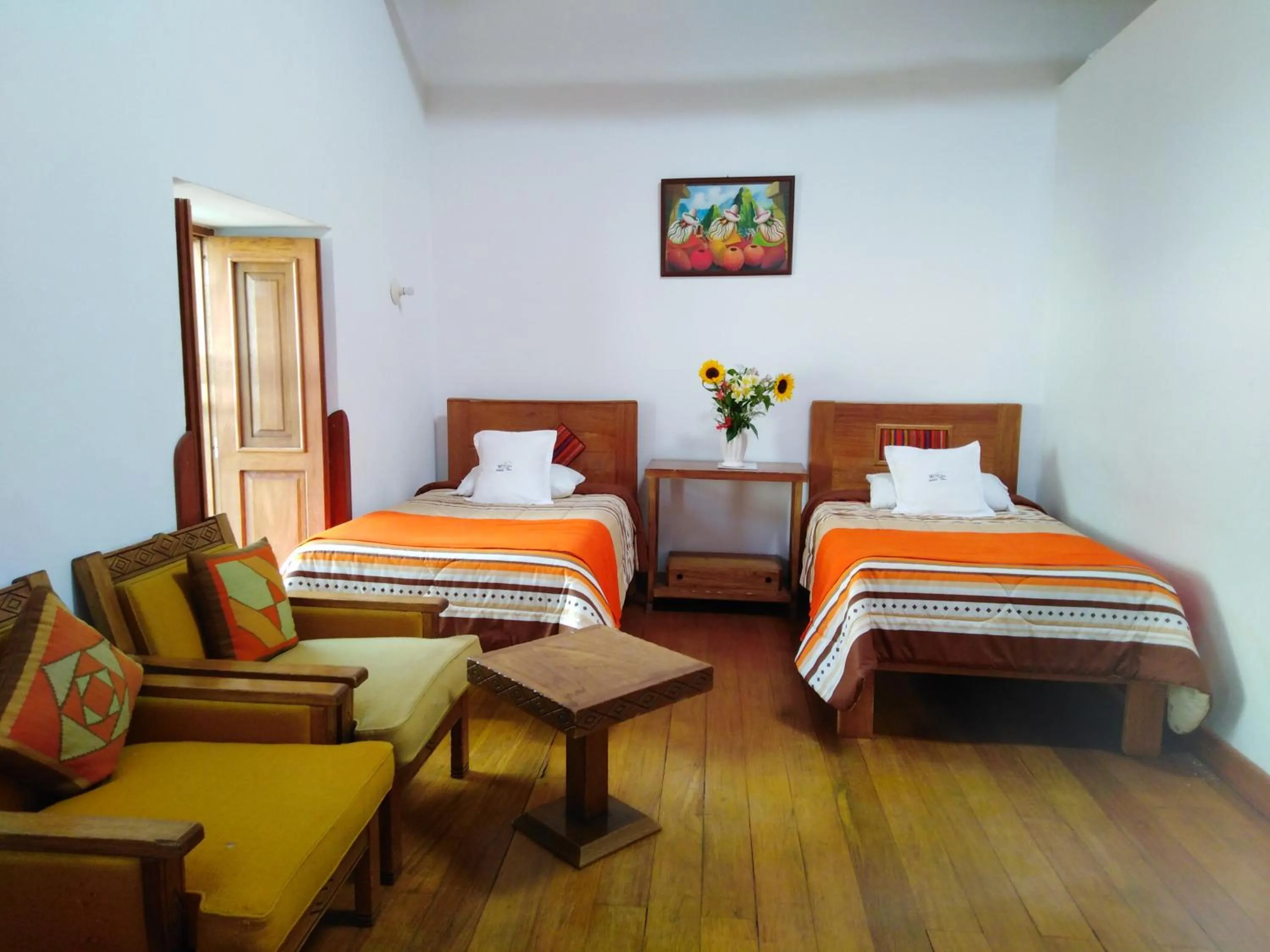 Photo of the whole room, Bed in Casa San Pedro Cusco