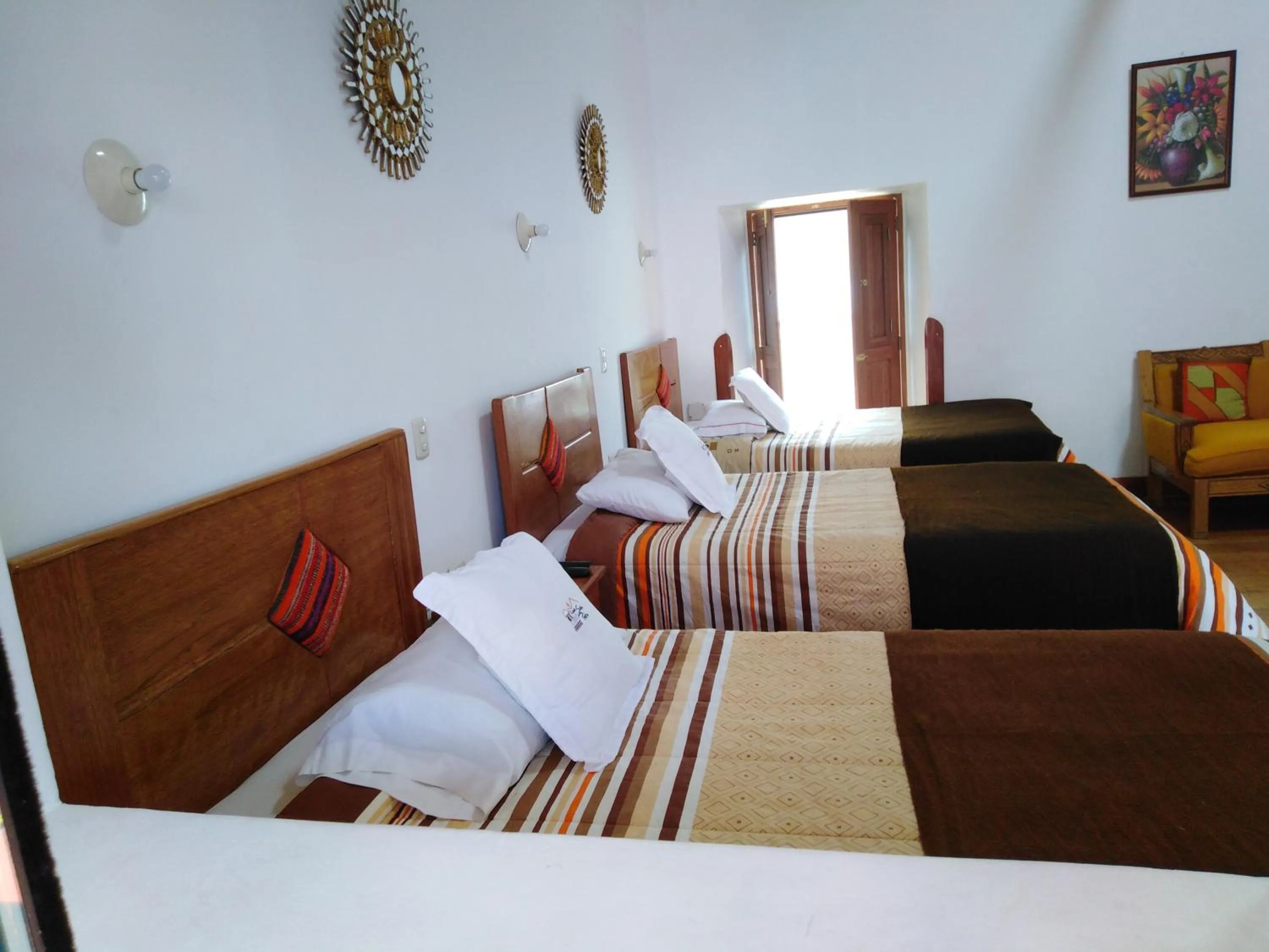 Bed in Casa San Pedro Cusco