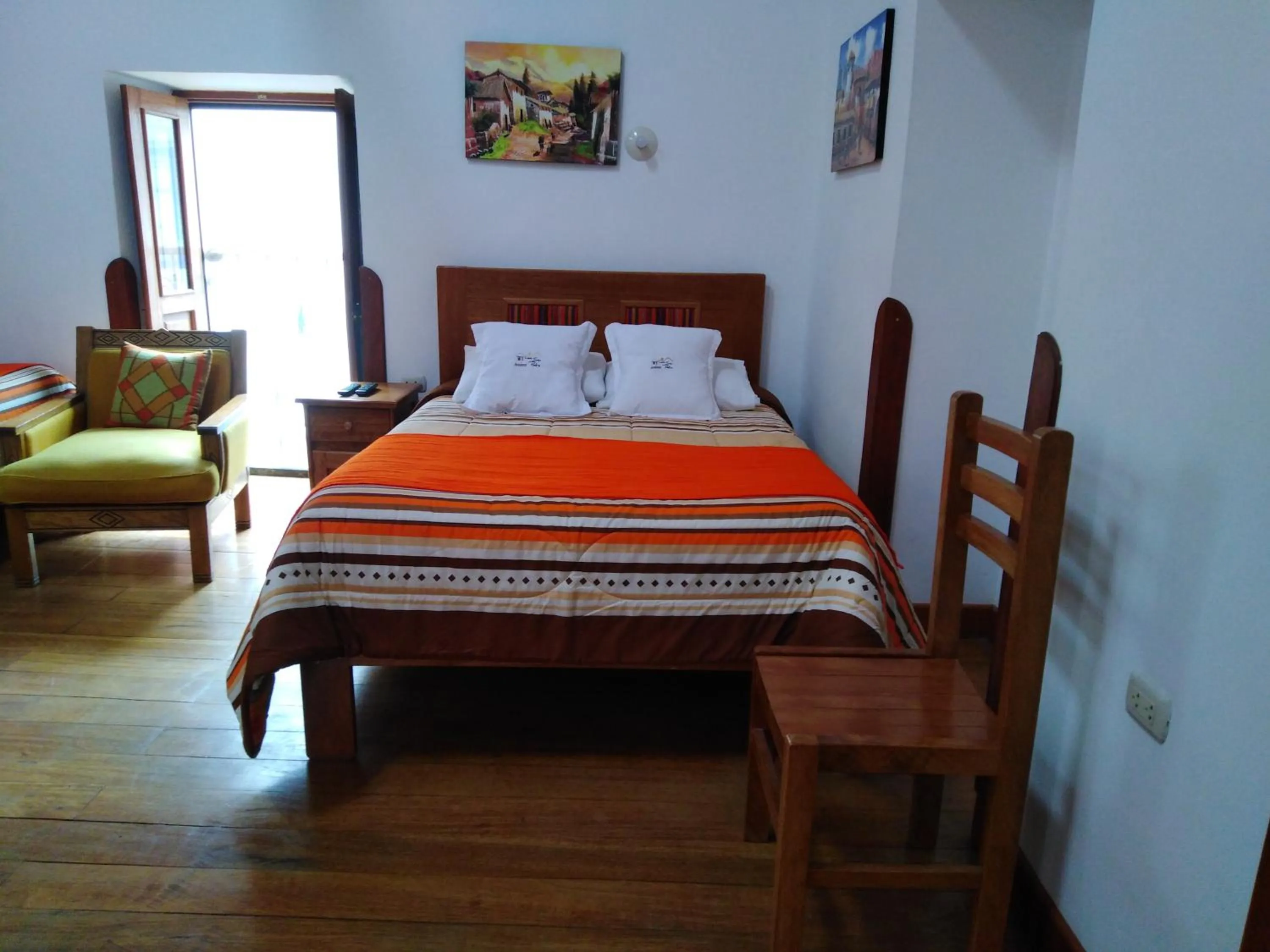 Bed in Casa San Pedro Cusco