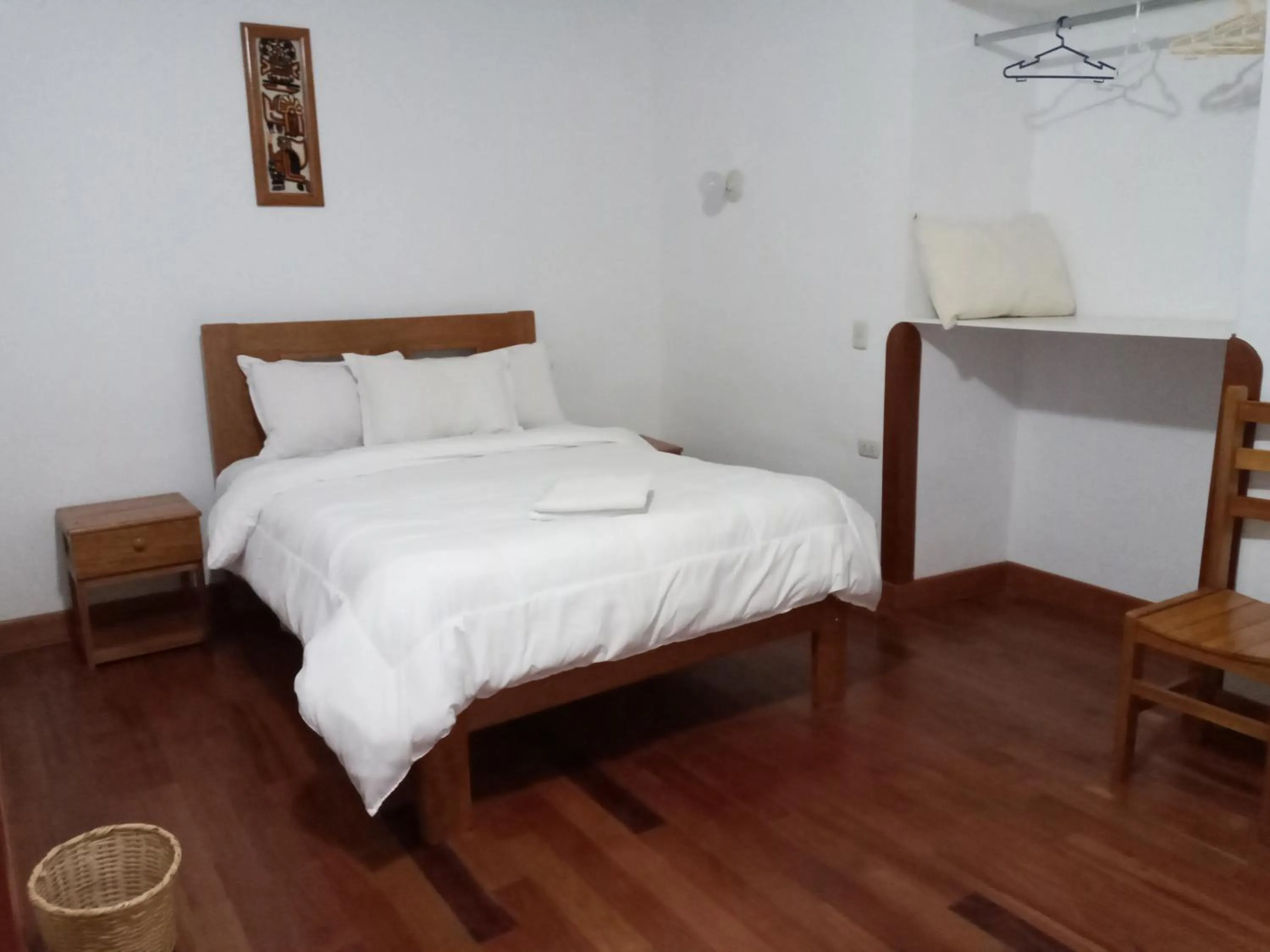 Decorative detail, Bed in Casa San Pedro Cusco