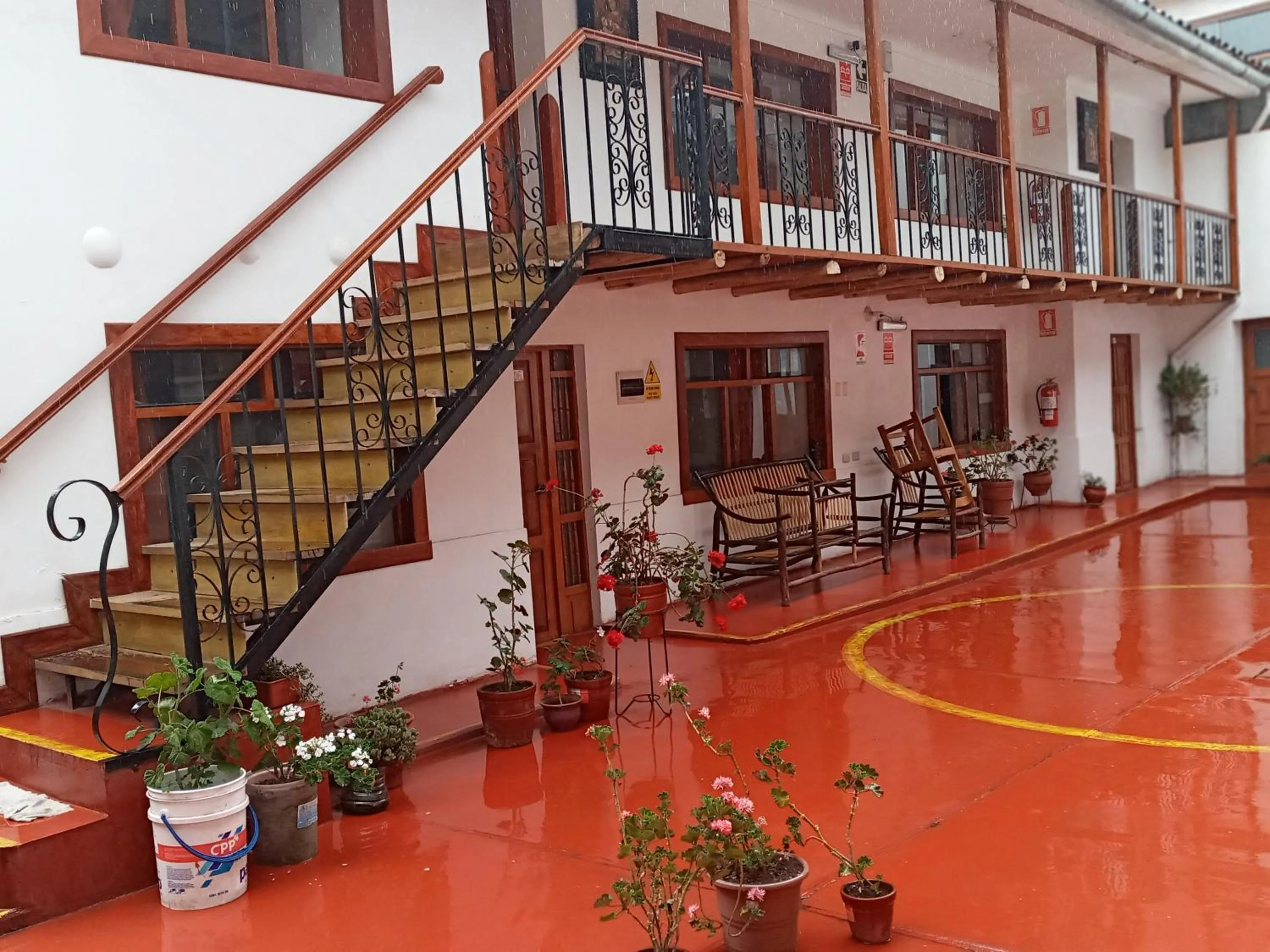 Patio in Casa San Pedro Cusco
